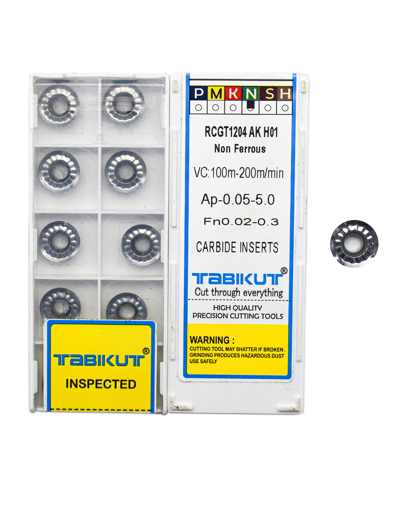 RCGT1204 Carbide Insert RCMT/RCGT1204 TABIKUT pack of 10