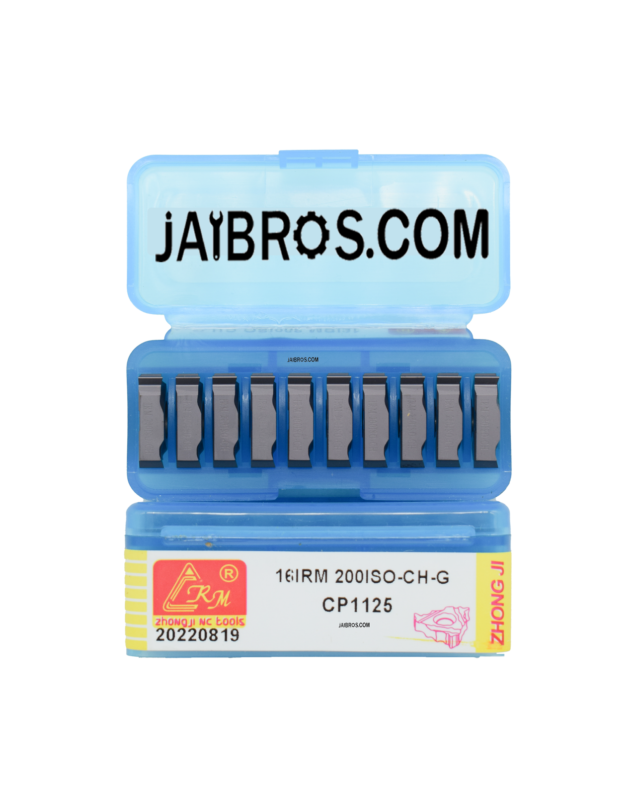 16 ER/IR 200ISO External/Internal Threading CRM carbide Insert pack of 10