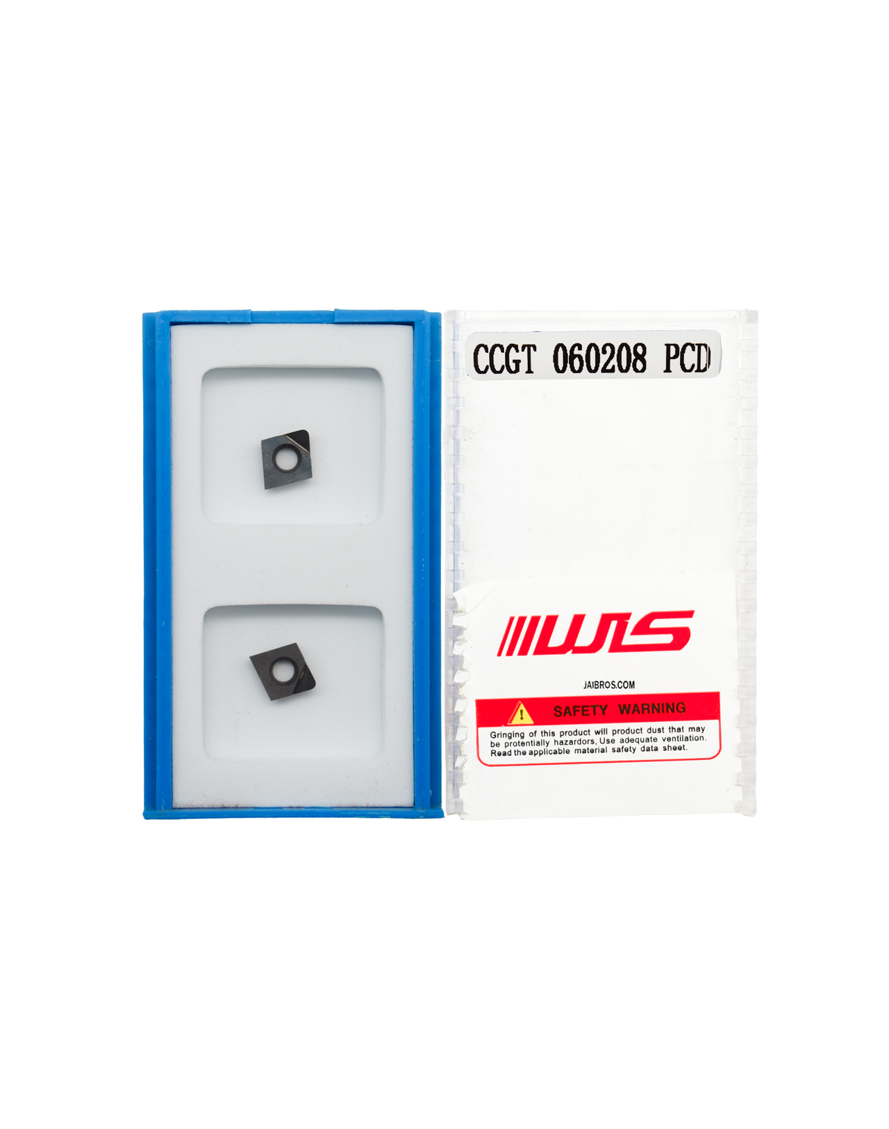 WS Pcd insert CCGW060202/04/08 pack of 2