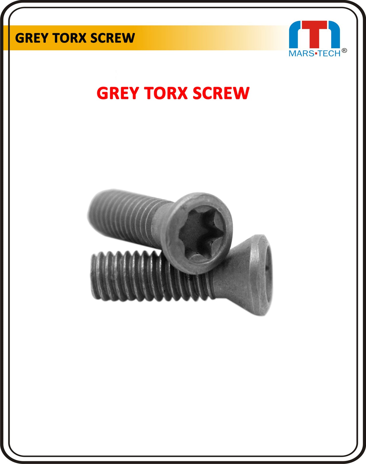 Grey Torx Screw 3.5 Mm