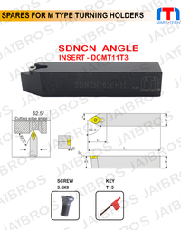 Thumbnail for SDNCN - DCMT11T3 Turning Holder dcmt SDNCN pack of 1