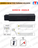 SRDCN 2020 RC1003 insert holder for turining radius pack of 1