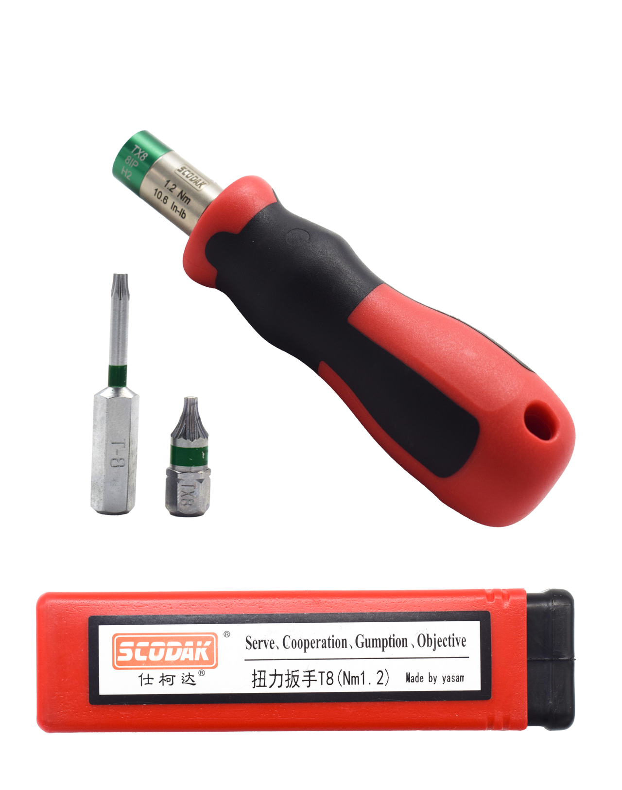 SCODAK Torque control torx key T8 pack of 1 – Jaibros