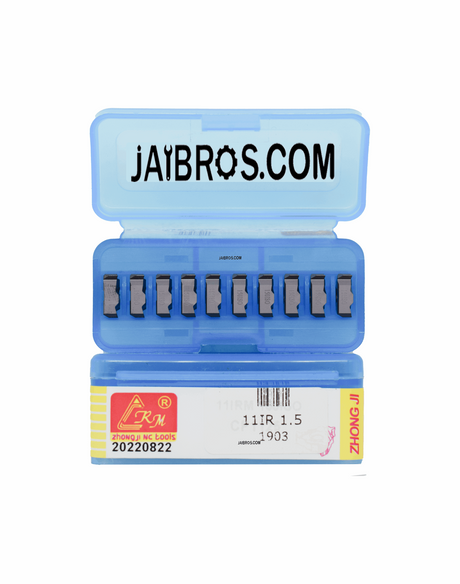 11IR 1.5 ISO Internal Threading CRM Carbide Insert pack of 10