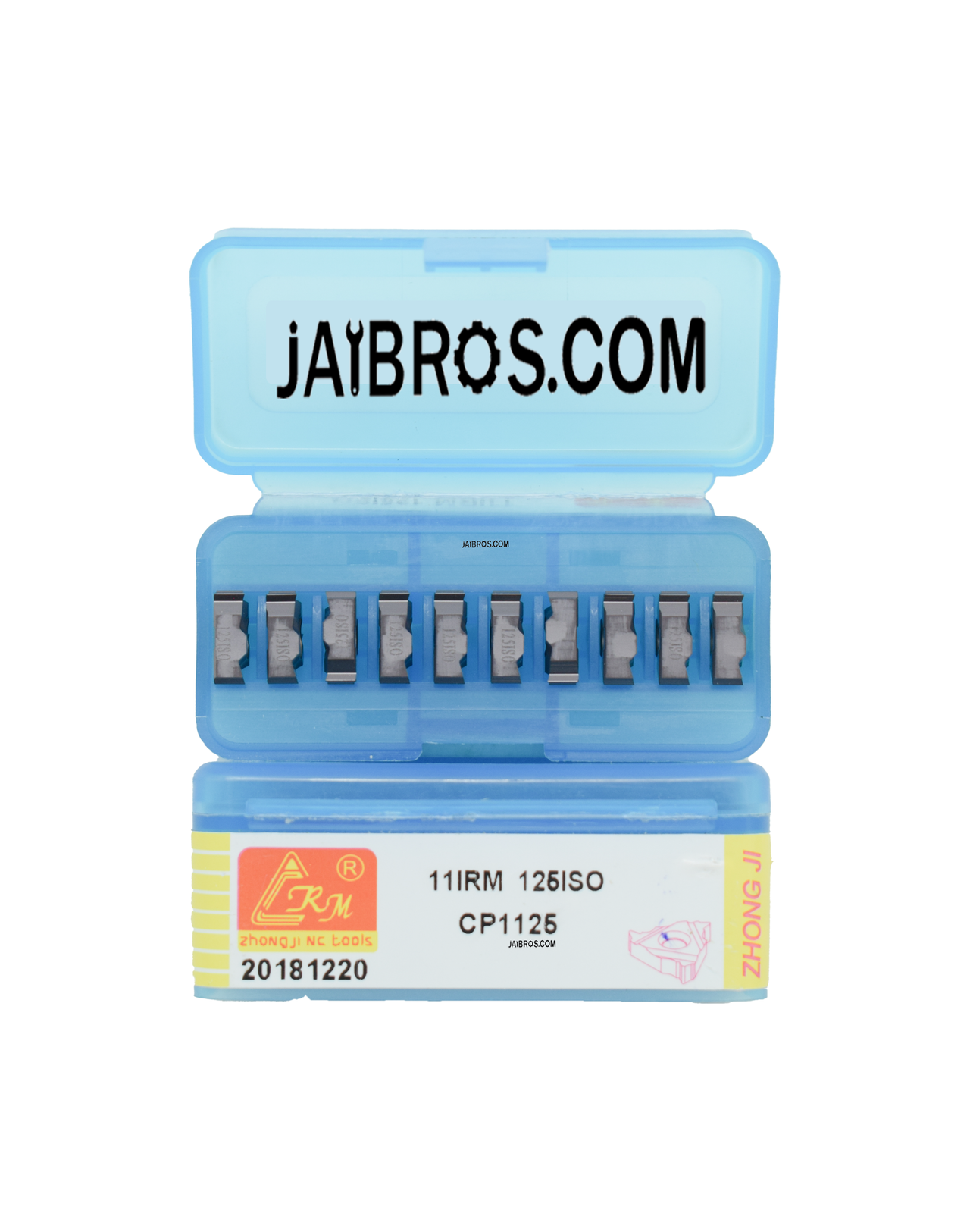 11IR 1.25 ISO Internal Threading CRM Carbide Insert pack of 10