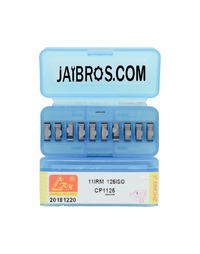 Thumbnail for 11IR 1.25 ISO Internal Threading CRM Carbide Insert pack of 10
