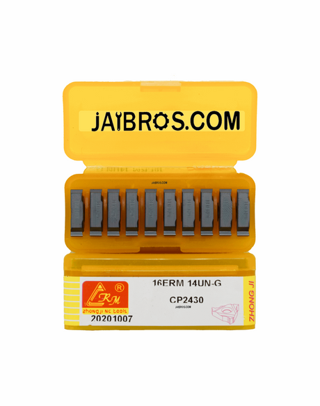 16 ER/IR 14UN External/Internal Threading CRM carbide Insert pack of 10