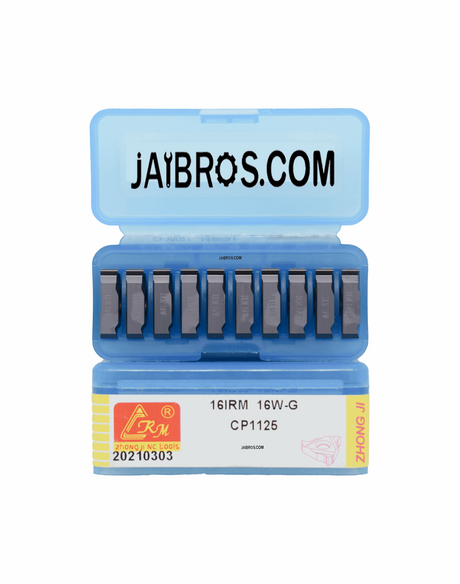 16 ER/IR 16W External/Internal Threading CRM carbide Insert pack of 10