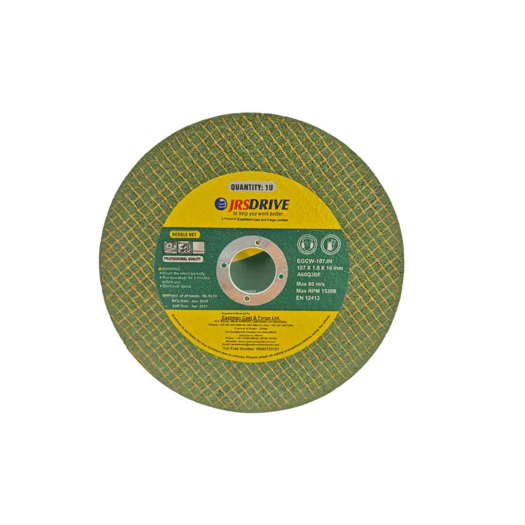 Cutting Wheel 107mm Green (1.2x16mm) - Metal Cutter