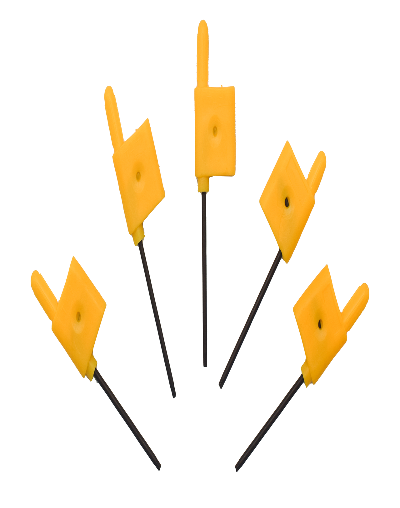 Torx Key Yellow Color T6,T7,T8,T9,T10,T15,T20 Pack Of 100 NOS.