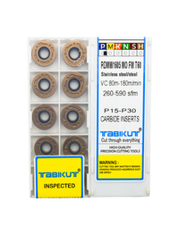 Thumbnail for RDMW1605 Tabikut Carbide insert R8 pack of 10 for T60 grade pack of 10