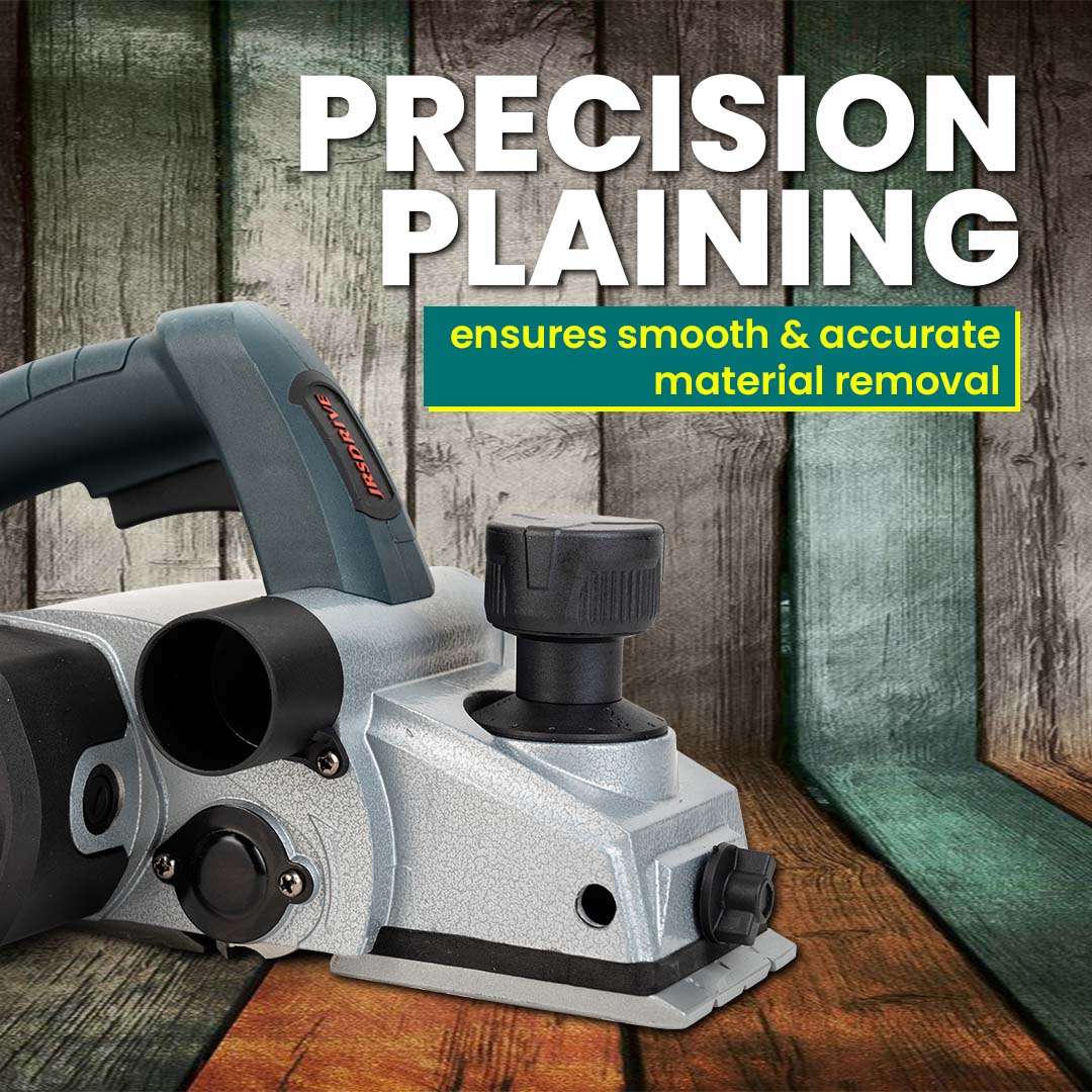 Electric Planer With Free Carbon Set EEP-082N