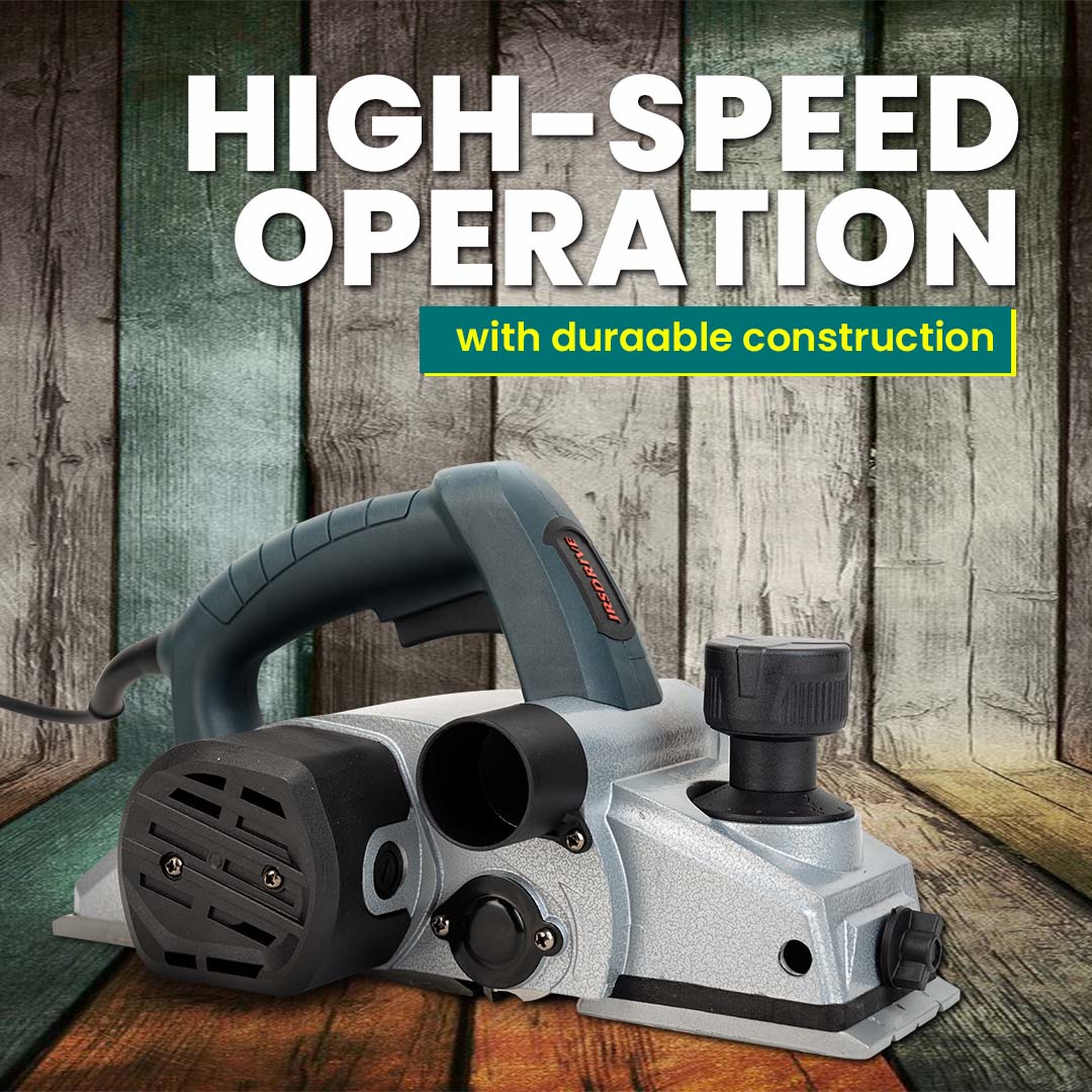 Electric Planer With Free Carbon Set EEP-082N