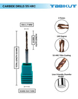 TABIKUT drill 1 mm to 1.9 mm pack of 1 (1 piece as per size choosen )