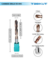 Tabikut drill 9 mm to 9.9 mm pack of 1 (1 piece as per size choosen )