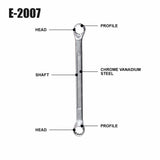 Bi-Hexagonal Ring Spanner, Box Pack, E-2007