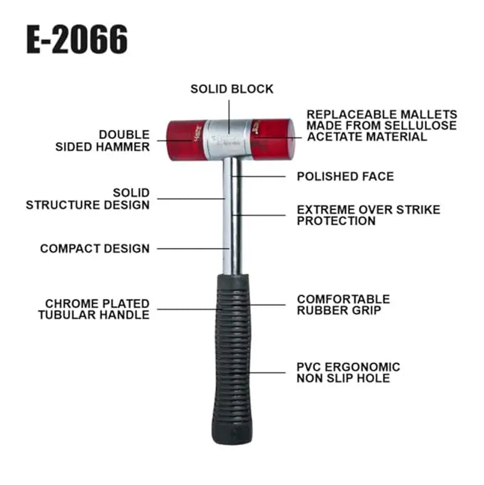 PLASTIC HAMMER 25 MM TO 50 MM SKU- E-2066_Hammer