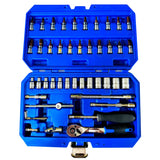1/4 Dr Socket Set CRV 46pcs Set  | E2261