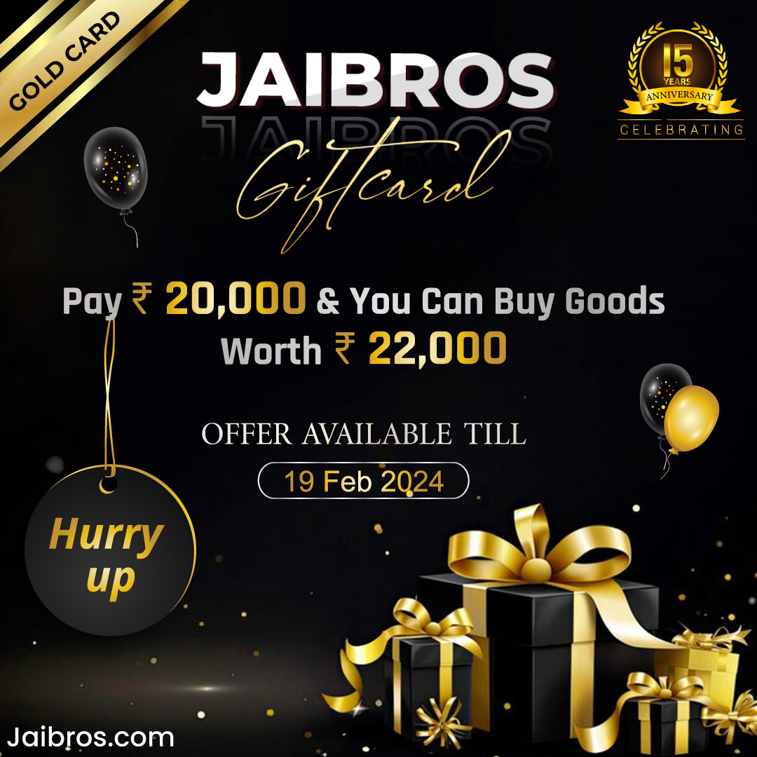 Jaibros Gift Card Gold