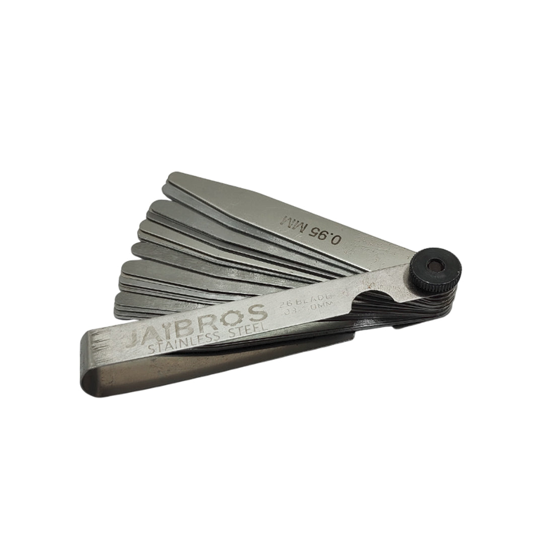 Feeler Gauge mm size 0.03 to 1.0 mm 26 blades