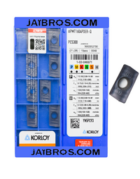 Thumbnail for Korloy APMT1604 pder pc5300 Carbide Insert pack of 10