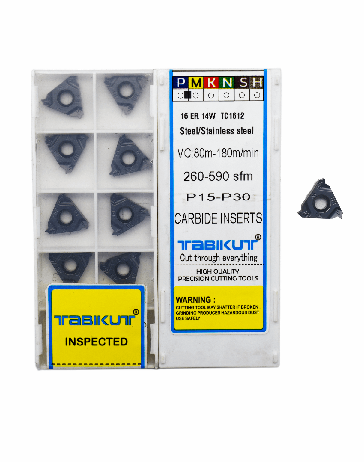 16ER 14W External Threading Tabikut Carbide Insert  pack of 10