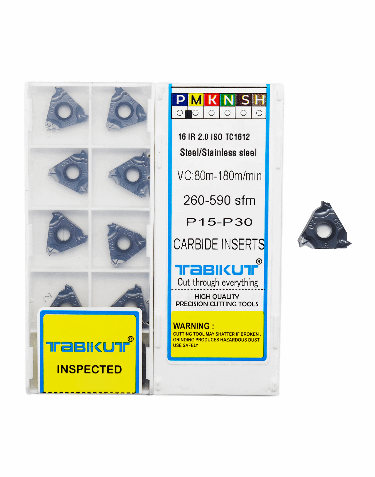 16ER/IR 2.0 ISO External/Internal Threading Insert pack of 10