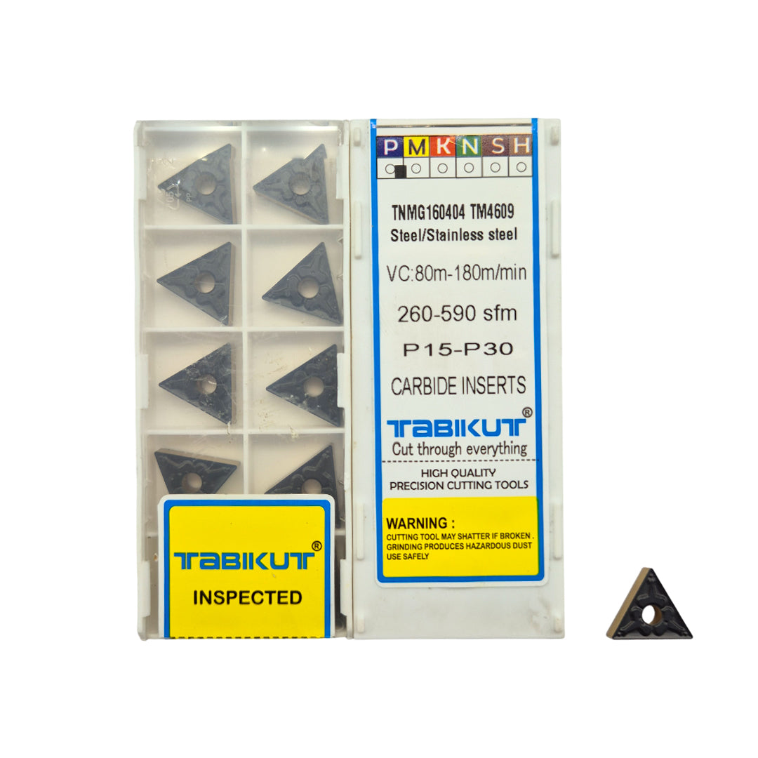 TNMG160404/08 TM 4609 Insert Steel Grade Of Tabikut Pack Of 10