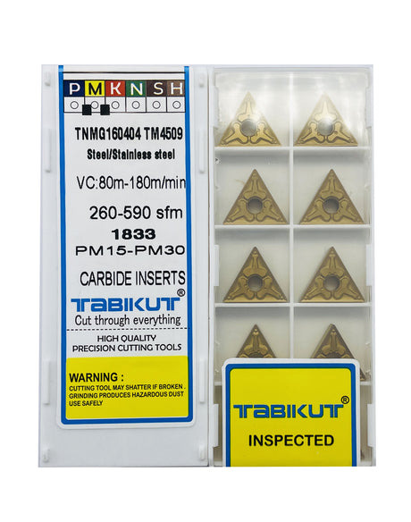 TNMG160404/08 TM 4509 Insert Steel Grade Of Tabikut Pack Of 10