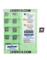 Deskar CCMT09T304/08- 6018/6118 grade pack of 10