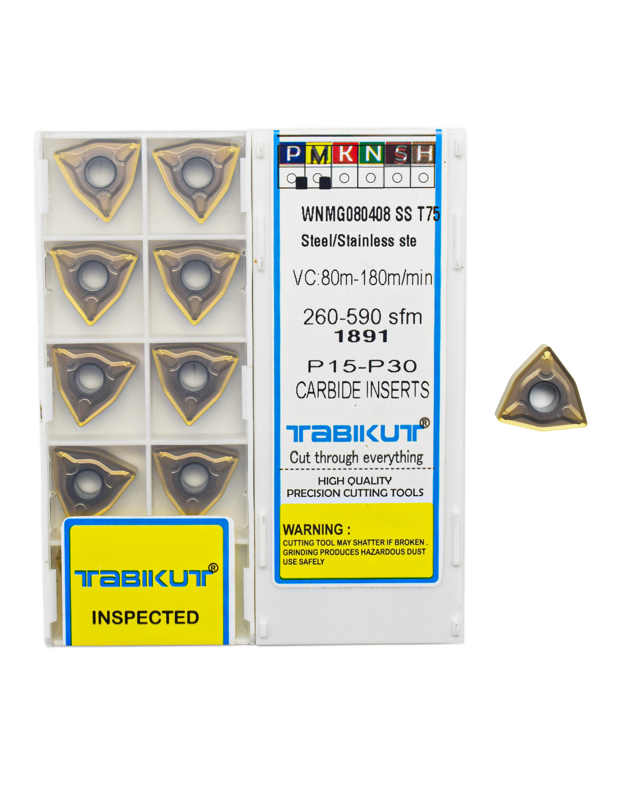 WNMG080408 specially stainless steel TABIKUTcarbide insert (1box) pack of 10