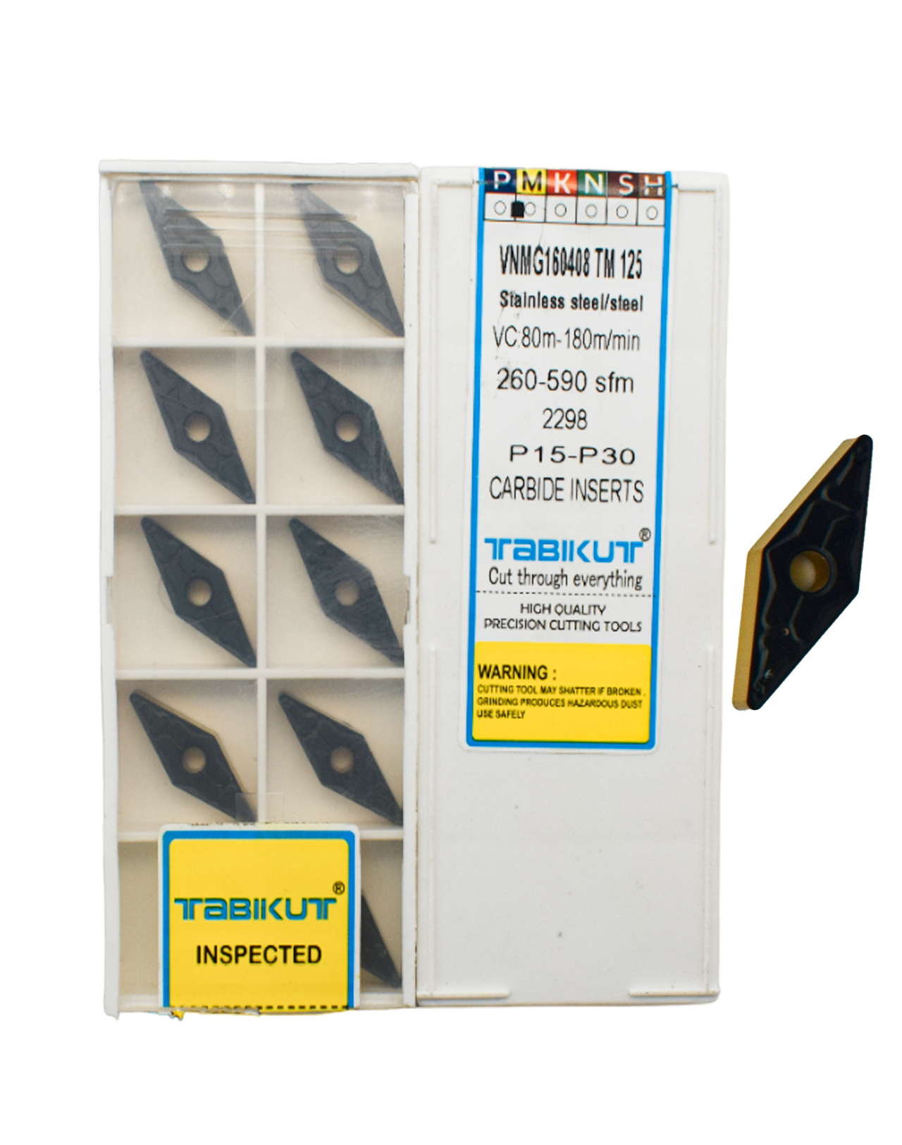 VNMG160404/08 TM 125 pack of 10