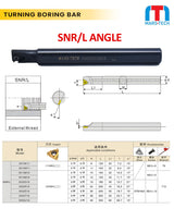 Threading Boring bar 16 mm -16 MM ENTRY for 16IR threading insert pack of 1