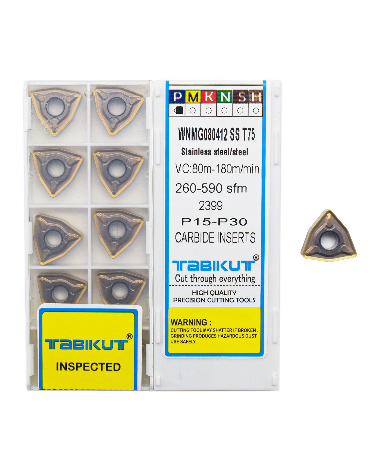 WNMG080408 specially stainless steel TABIKUTcarbide insert (1box) pack of 10