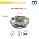 200 mm APMT16 cutter