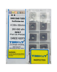 Thumbnail for SNMG120408 TK3059 Chipbreaker Insert Steel Grade Of Tabikut Pack Of 10
