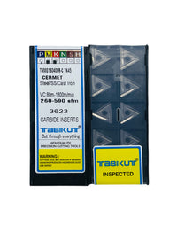 Thumbnail for TNMG160404/8 R/L C Profile TK45 Cermet insert for finishing pack of 10