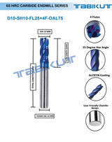 10mm Dia Carbide Cutter