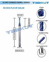 Carbide Endmill 65 HRC