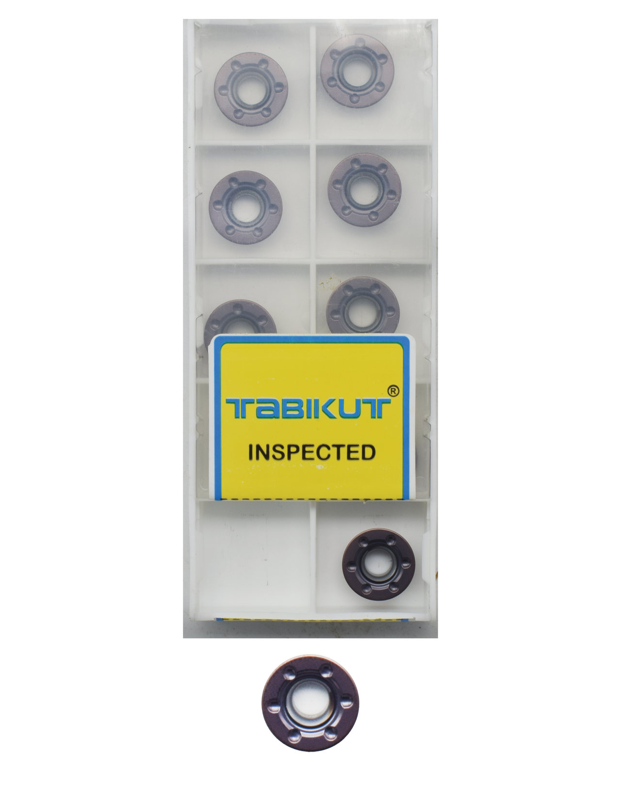 TABIKUT R6 Carbide Insert RPMT1204 T15 Grade pack of 10