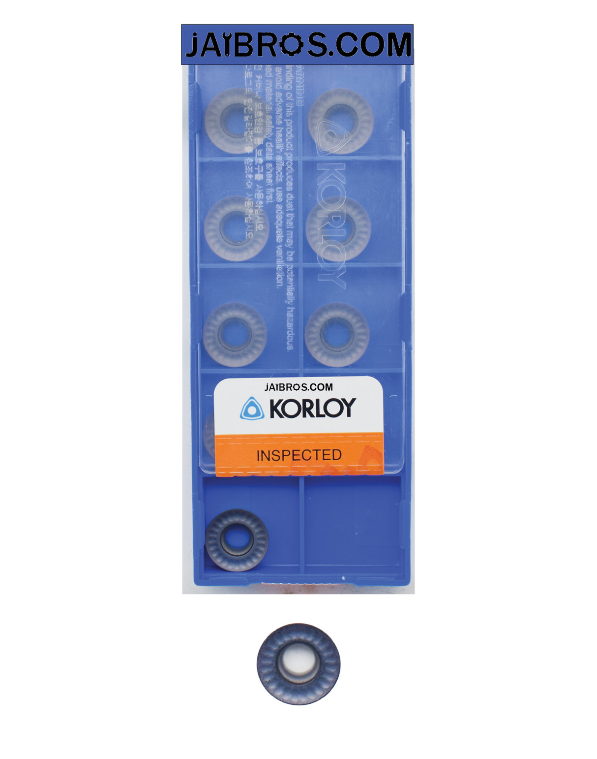 KORLOY R6 Carbide Insert RPMT1204 PC5300 Grade - Jaibros