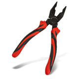 Combination Pliers Alloy Steel ( Double sleeve  black & red ),8 inch,E2020