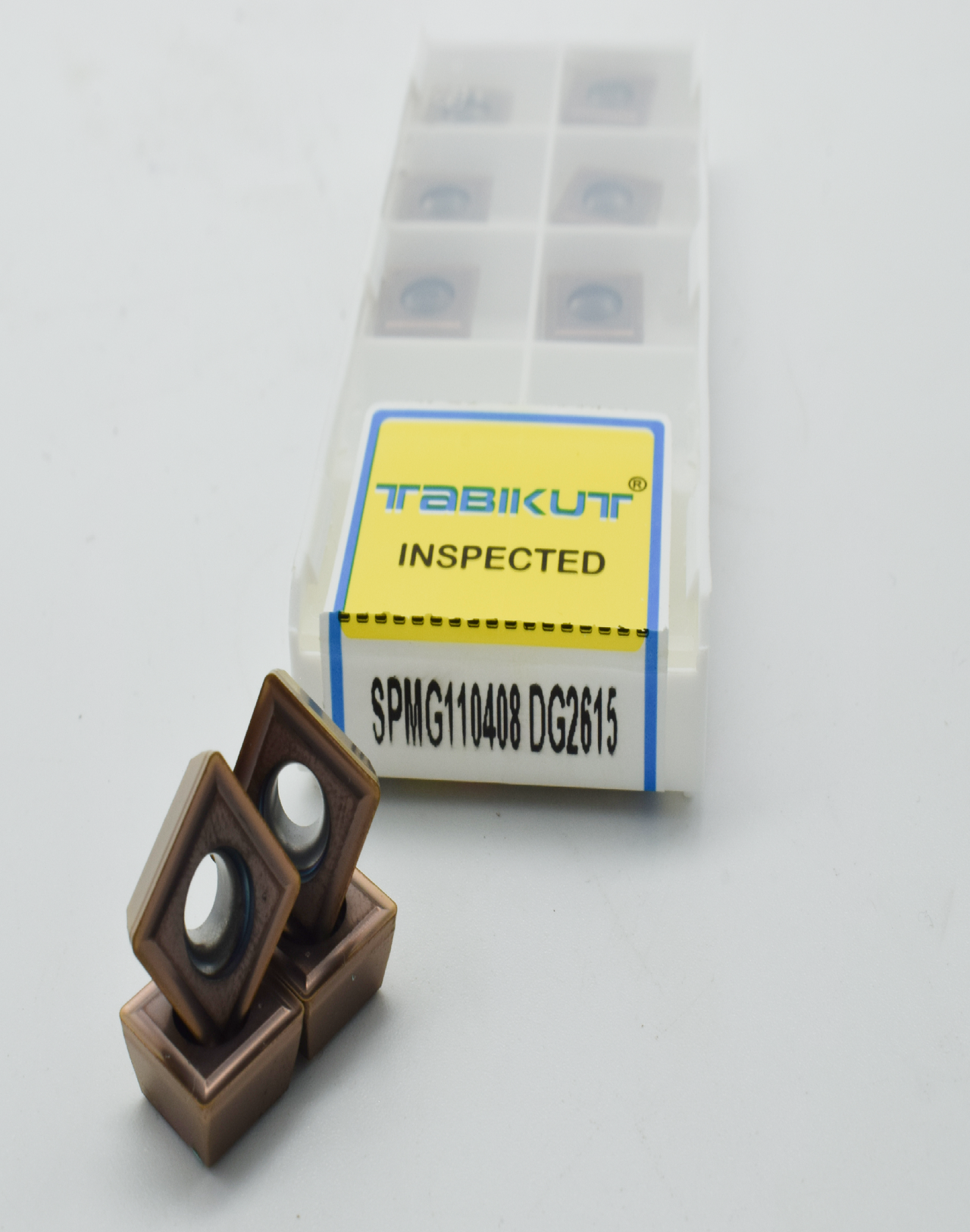 SPMG110408 DG2615 Carbide Drilling Insert For Indexable U Drill copper Pack Of 10