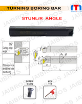 stunl boring bar TNMG16 Boring Bar dia 16/20 pack of 1