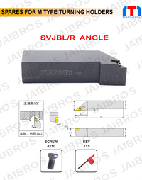 Thumbnail for SVJBL/R vbmt holder 2525-M16 shank pack of 1