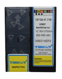 Thumbnail for TCMT110204 MT CT1500 Cermet insert pack of 10