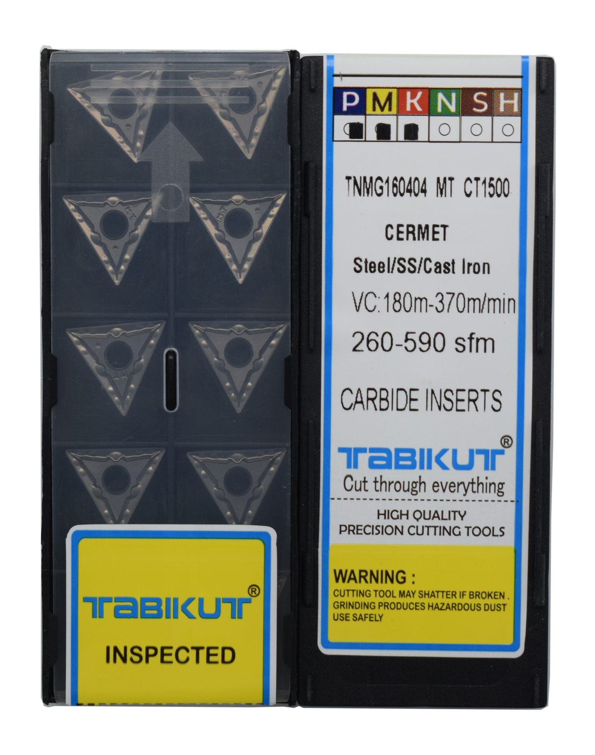 TNMG160404/08 MT CT1500 Cermet insert pack of 10