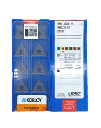 Thumbnail for Korloy TNMG160404/08 HS PC9030 carbide insert ss grade pack of 10