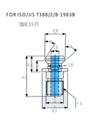 JIS7388/2/B-1983 PULL STUD special size pack of 1