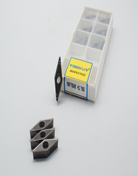 10-Pack VBMT160404-HQ Carbide Turning Inserts For Steel - 55° Nose Angle, High Quality